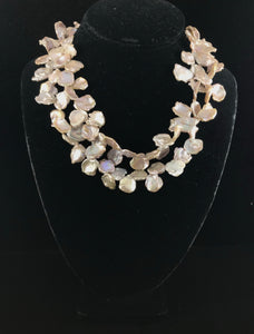 Natural Keishe Pearl Necklace