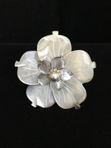 Mother of Pearl Flower Magnet