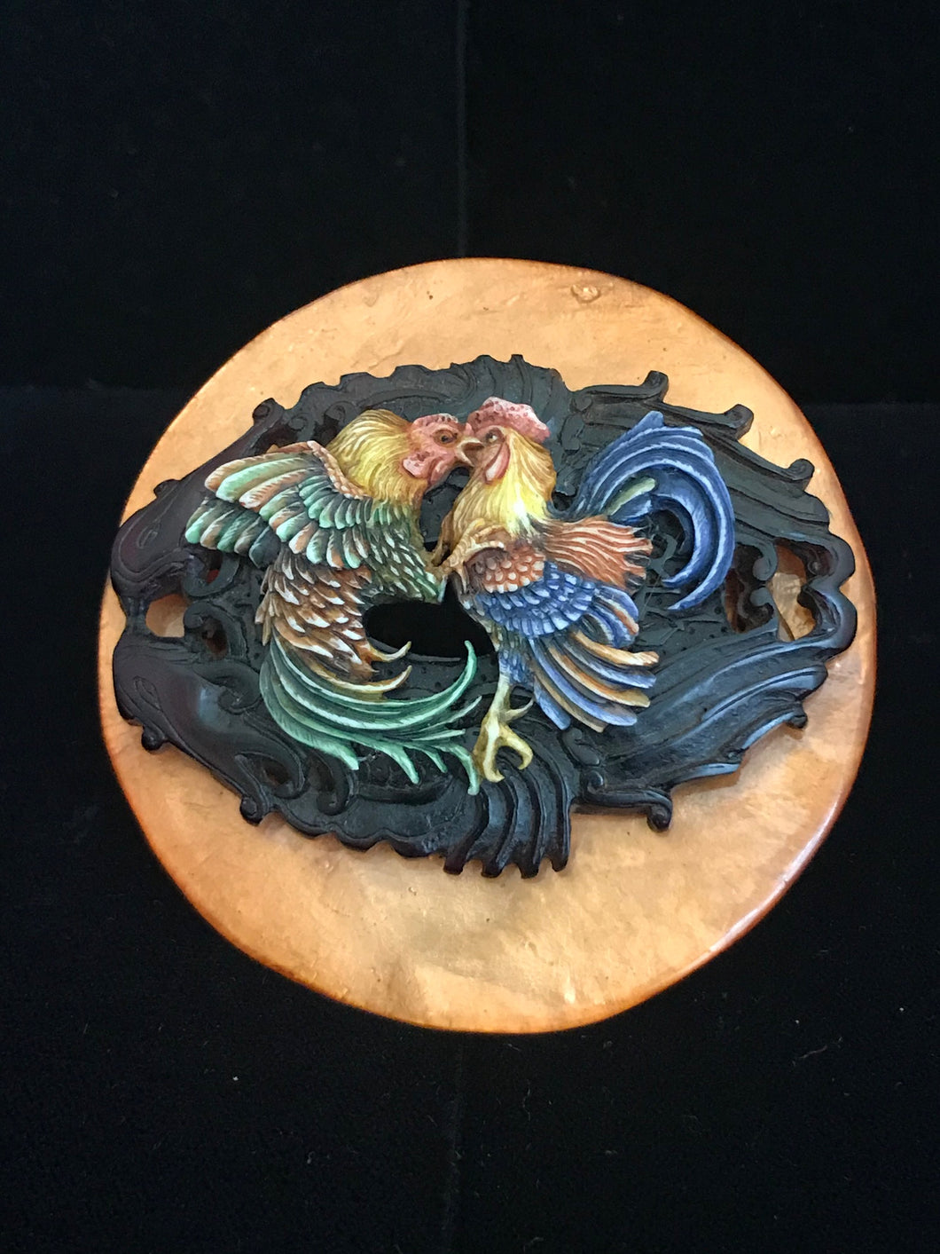 Whispering Balinese Rooster Magnet