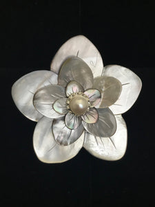 Mother of Pearl Flower Magnet