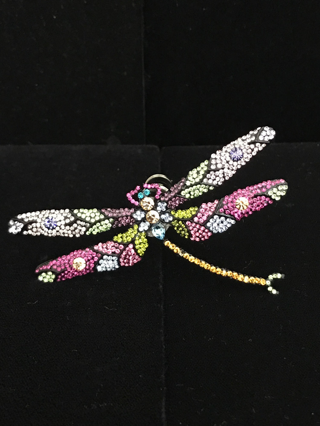 Crystal Dragonfly Magnet