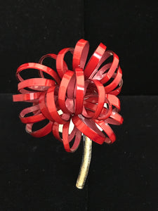 French Resin Ribbon Bow Flower Magnet