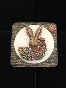 Buckle & Bunny In Basket Magnet