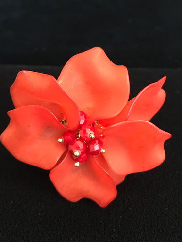 Plastic Flower Magnet