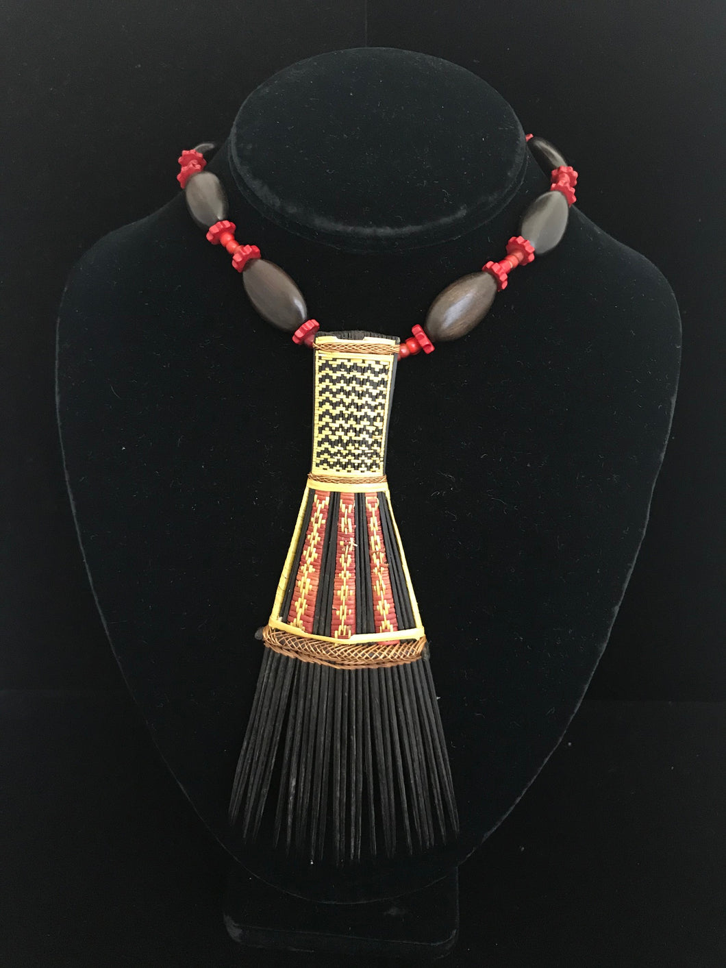 Vintage Samoan Comb Necklace